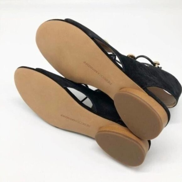 REBECCA MINKOFF Kyla Black Ghillie Sandal  - Picture 7 of 7